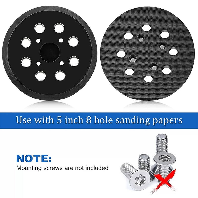 1* 5" Hook&Loop Sander Pad for Ryobi RS290 RS280 RS280VS RS281 RS281VS P410 P411