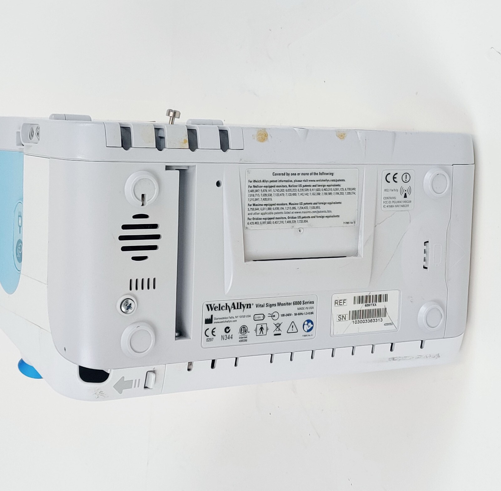 Welch Allyn Connex Vital Signs Monitor 6000 65MTXX, Masimo SpO2, WIFI EMR