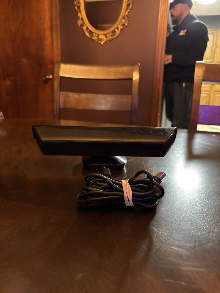 Microsoft Xbox 360 Kinect Sensor Bar Black 1414 #3