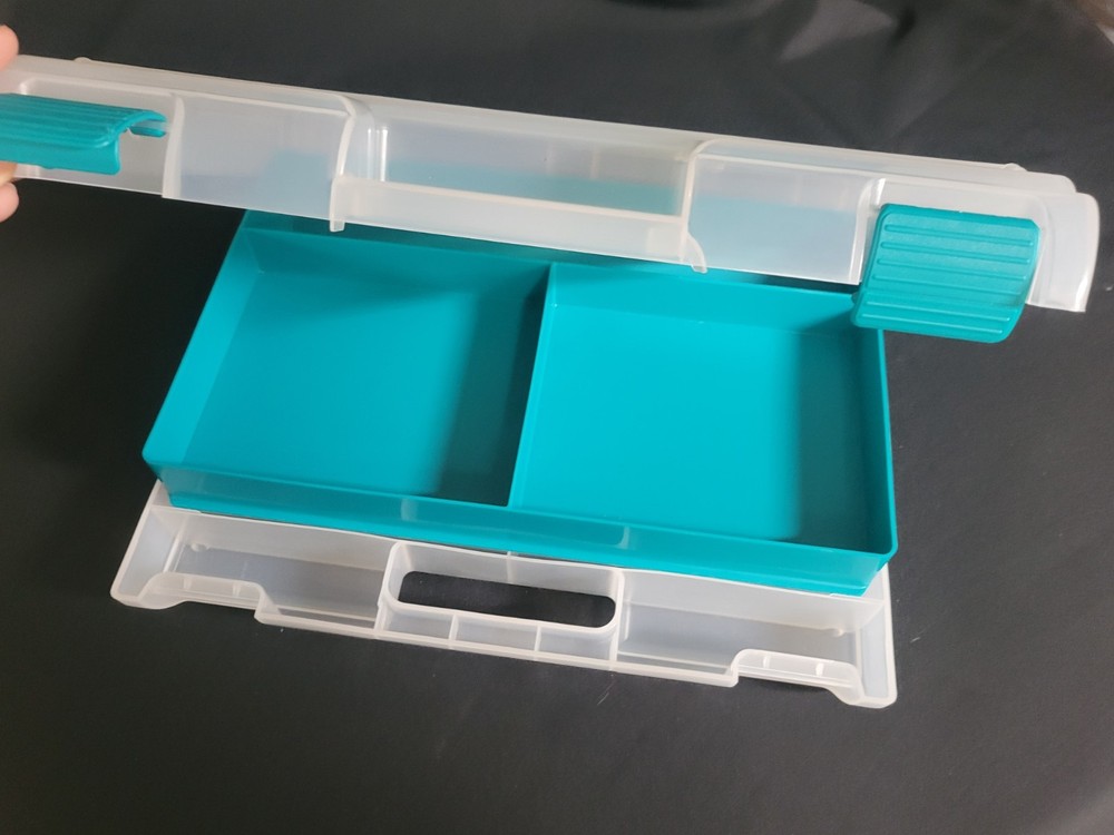 Craftstor Portable Stackable Case Box For Rubber Stamps And Accessories Crafts