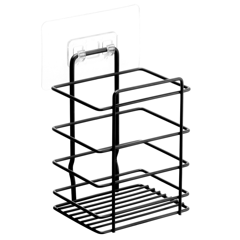 5-Pack Shower Caddy - Adhesive Bathroom Storage Shelves, Space-Saving Rack