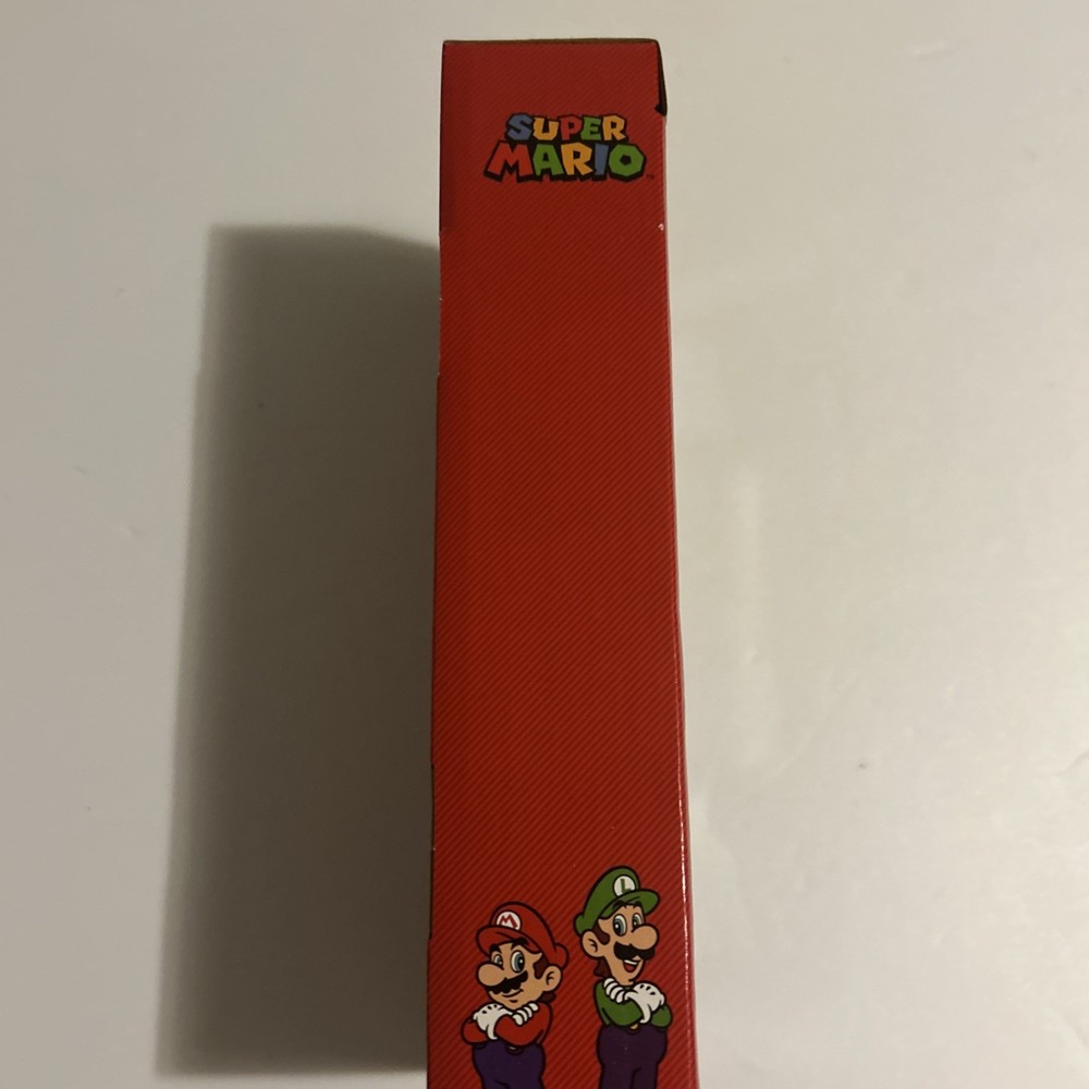 Retro Nintendo Super Mario Tabletop Clock Battery Powered
