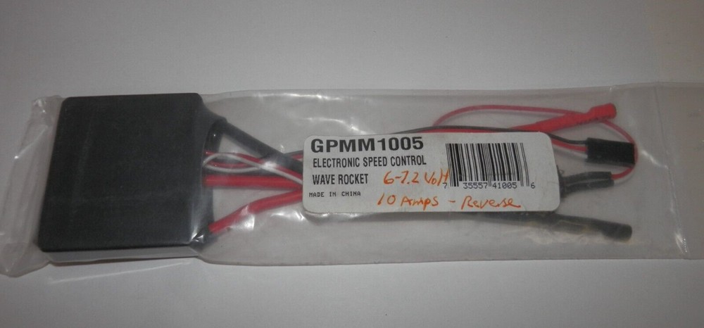 Great Planes Electronic Speed Control Wave Rocket #GPMM1005 NIP