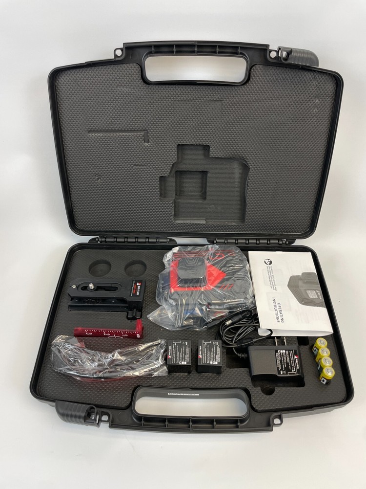 Beiter BART-3D II Professional Tri-Plane 360° Red Laser Level