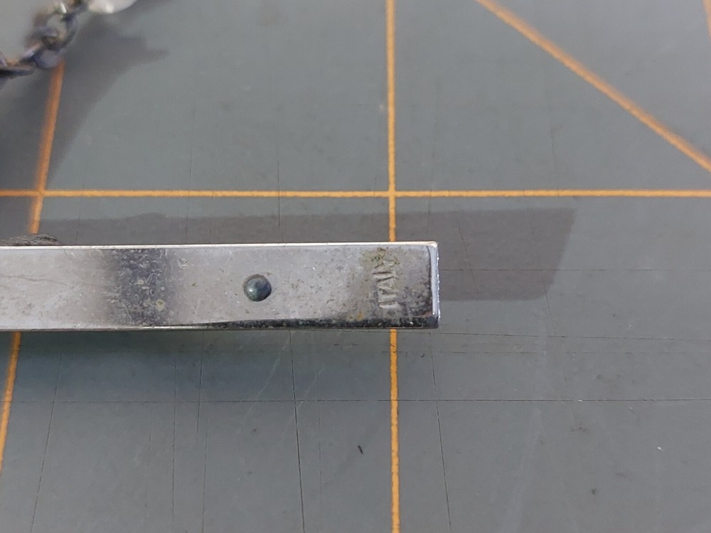 Vintage Rosary Clear Beads Glorious Mysteries Italy