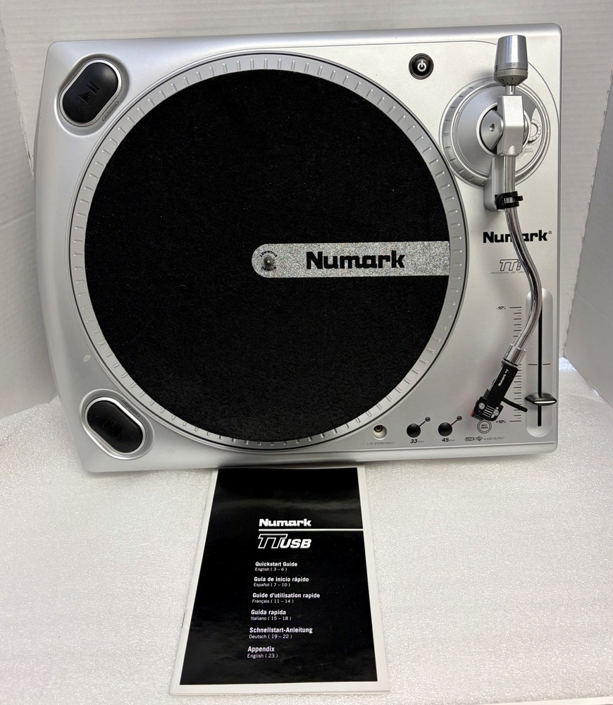 Numark TT USB Turntable Professional Convert Vinyl Record To Digital.