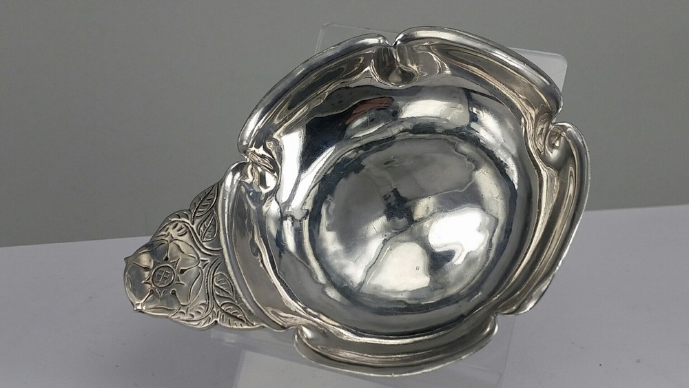 1936 Silver Tastevin wine taster signed by Robert Edgar stone R E Stone