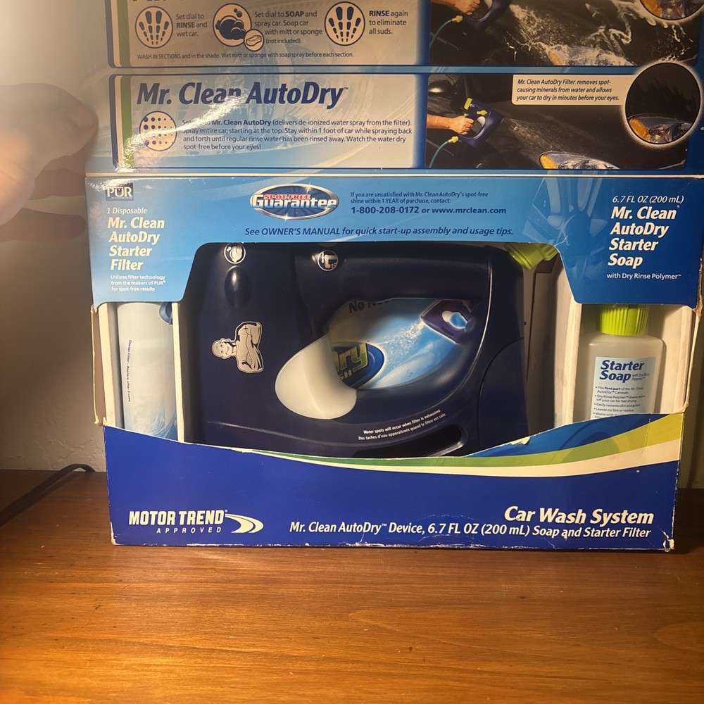 Mr Clean Auto Dry Car Wash System