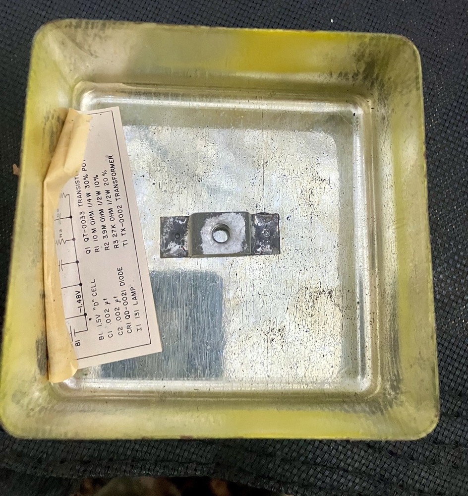 Jordan Electronics CD V-750 Model Dosimeter Charger Untested