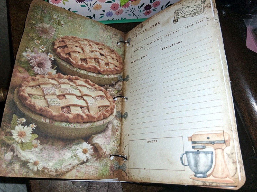 Favorite Recipes Junk Journal Scrapbook