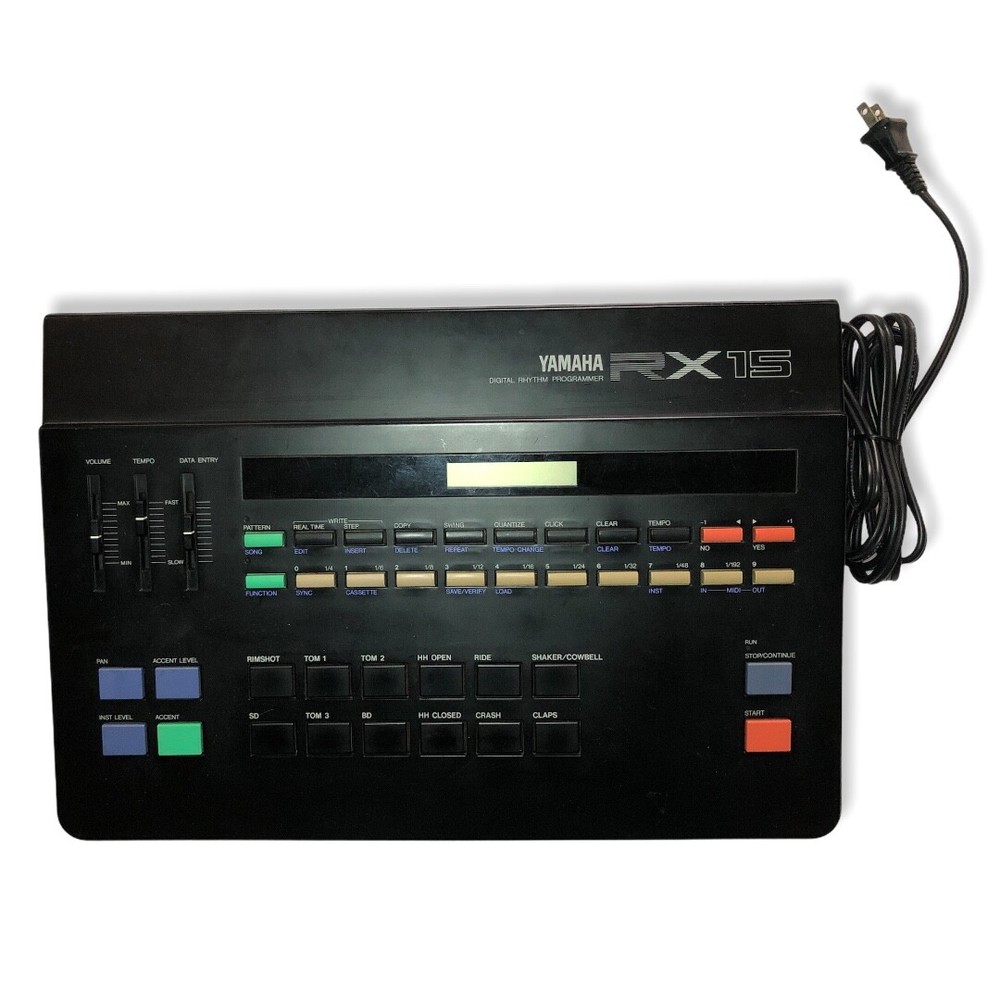 Yamaha  RX15 Digital Rhythm Programmer Programmable Drum Machine Vintage