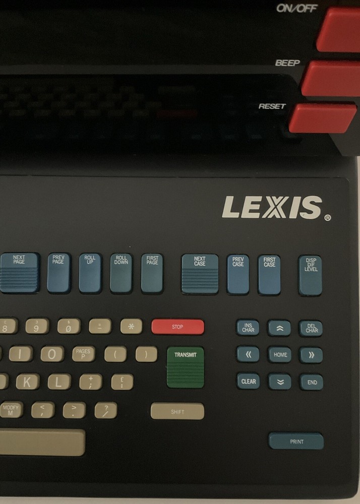 Vintage Mead Data Central Lexis Nexis Computer - Working