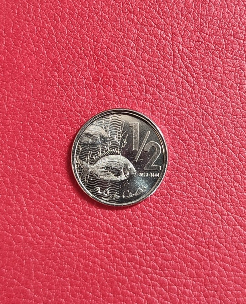 Morocco ½ Dirham - Mohammed VI Coin Y138 2011