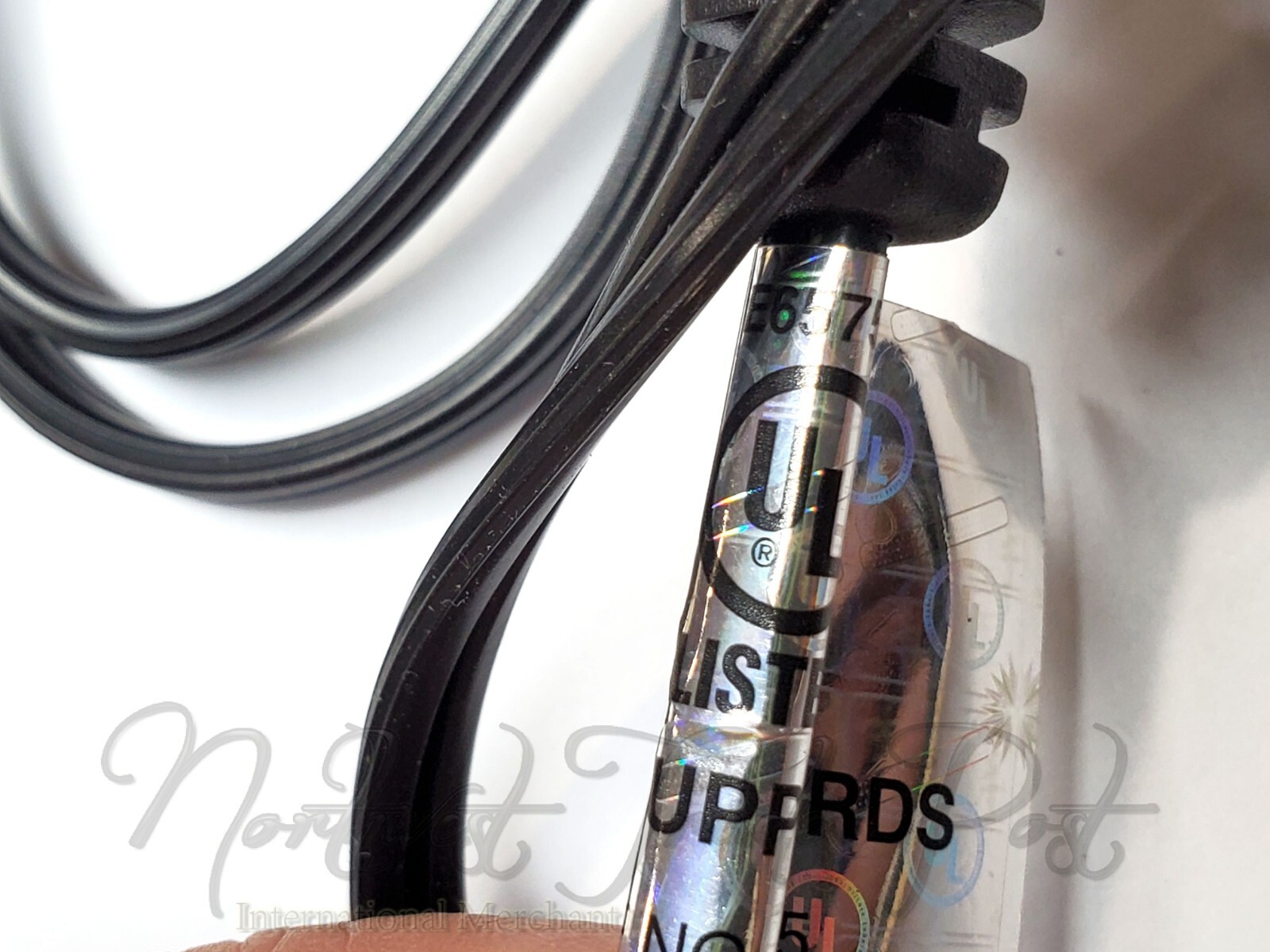 2-Pin Oval Power Cord for Technics Turntable Record Player Model SL-B350 SL-10 +