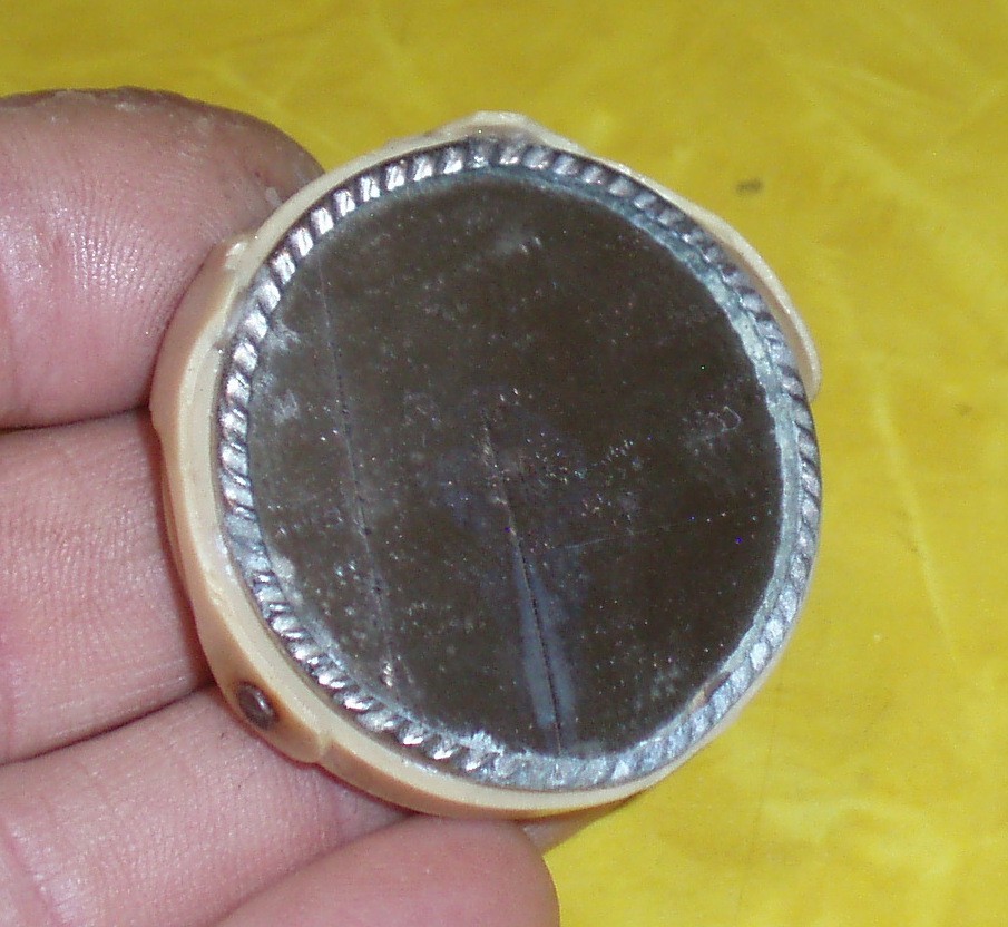 ANTIQUE COMPASS EMERGENCY SIGNAL MIRROR COMPASSES