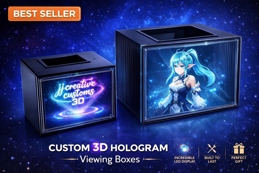 3D Hologram Viewing Box Projector –  tablet  Compatible Display Illusion Box
