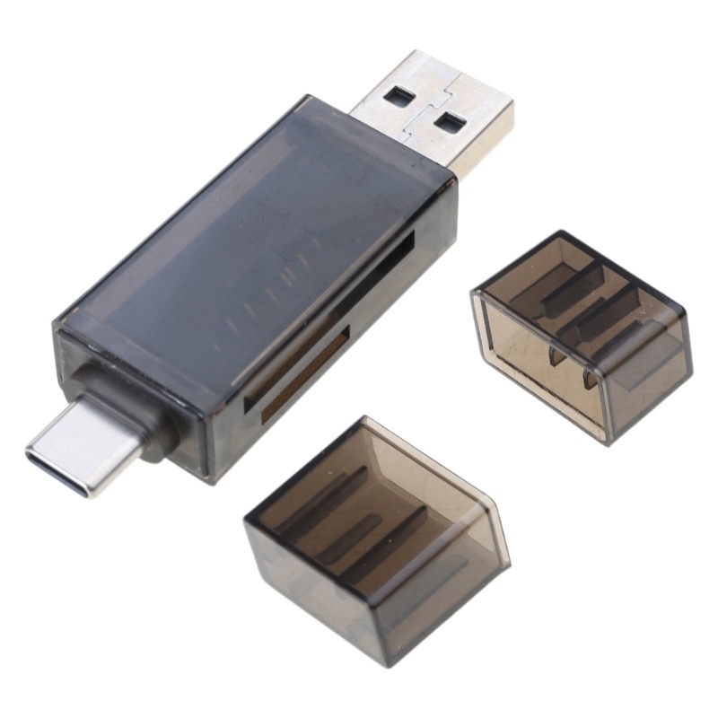 Type C USB 3.0 SDTF Card Reader Adapter for Memory Card Reader Connectors