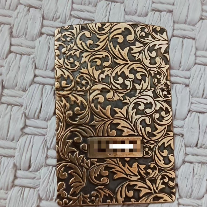 Brass Small Arabesque Full Pattern Set DIY Accessories (Lighter Not Included)