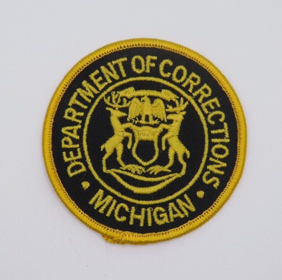 Michigan Dept. of corrections Patch