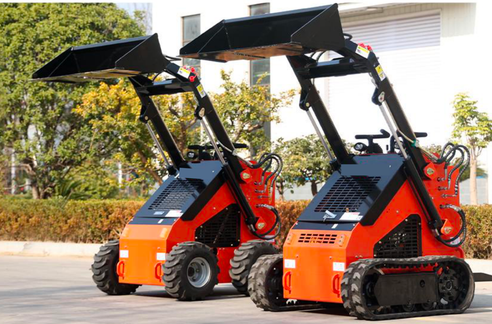 Mini SkidSteer Loader Wheel Honda EPA Gas 22.1 HP Engine FREE SHIPPING