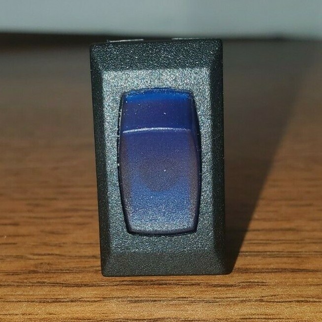 SIGMA ON/OFF LIGHT SWITCH LIGHTS BLUE 3 PRONG RV