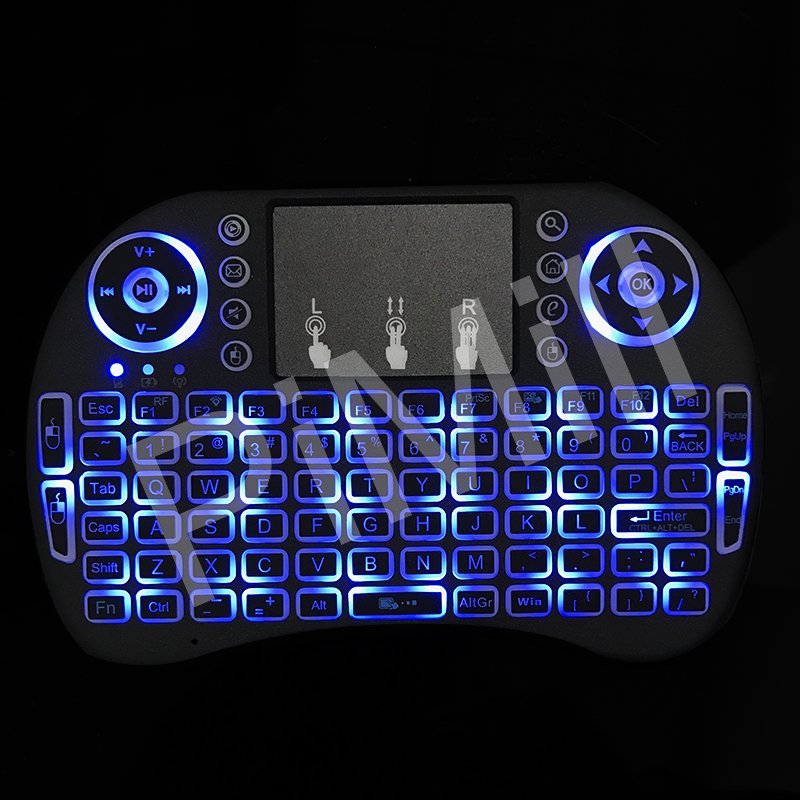 Mini 2.4G Backlight Wireless Touchpad Keyboard Air Mouse PC Pad Android TV Box