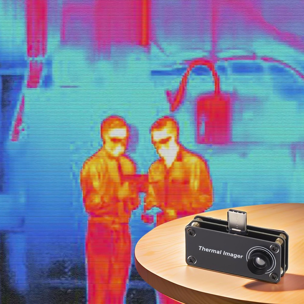 For Android Compatible Infrared Thermal Imaging Camera User Friendly Interface