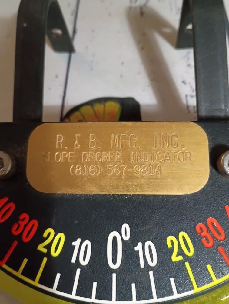 Slope Indicator ( Inclinometer ) Tpi 0 -50 Degree