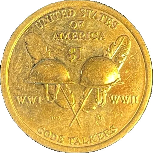 2016 D Sacagawea Native American Code Talkers Great Condition NIFC