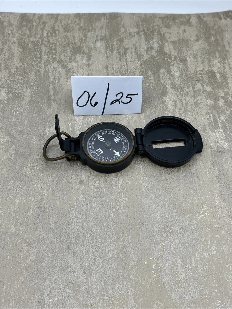 Vintage Engineer Lenstatic Directional Compass 12BX