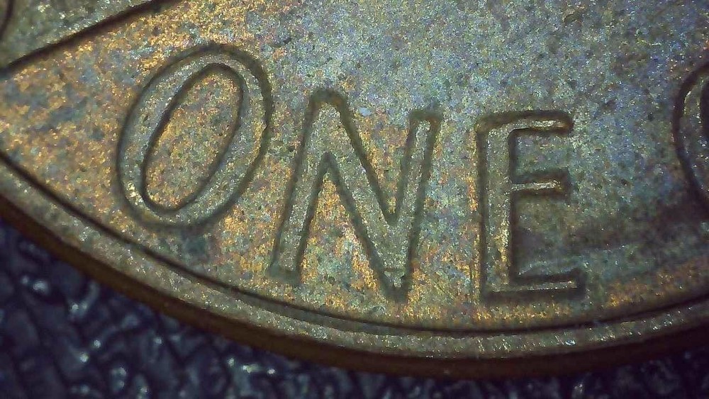 1979 D Lincoln Penny error repunched mintmark