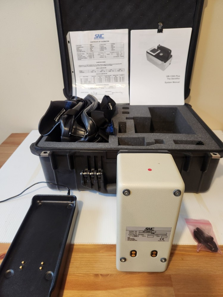 SAIC Exploranium GR-135 ND-H Plus The Identifier detector, tested, guaranteed