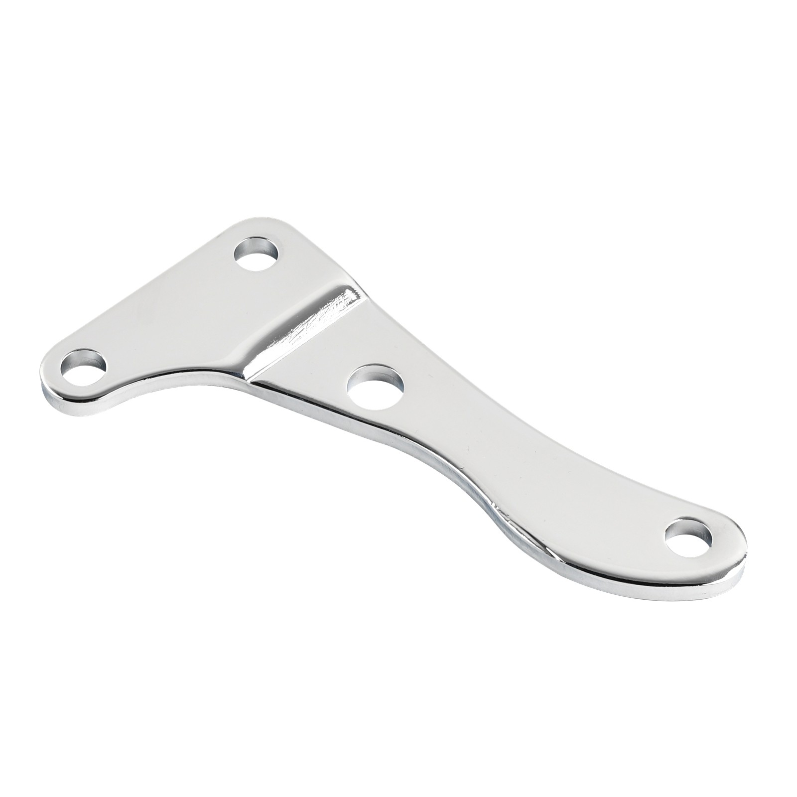 CHROME Alternator Bracket For 69-75 Long Water Pump SBC Small Block Chevy 350