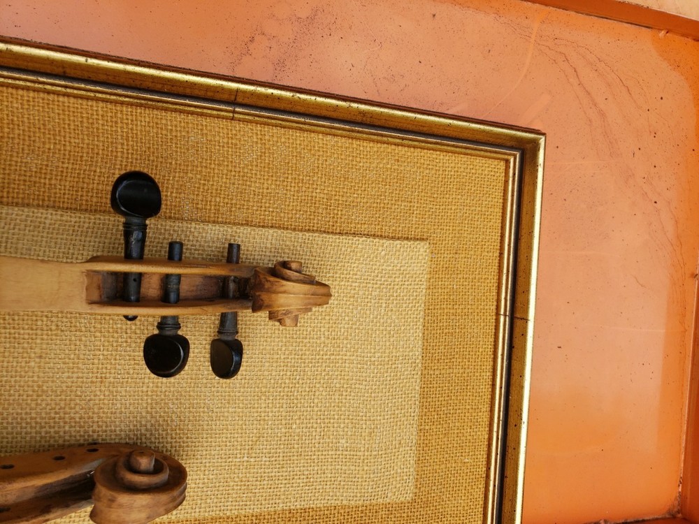 Violin Candle Holder