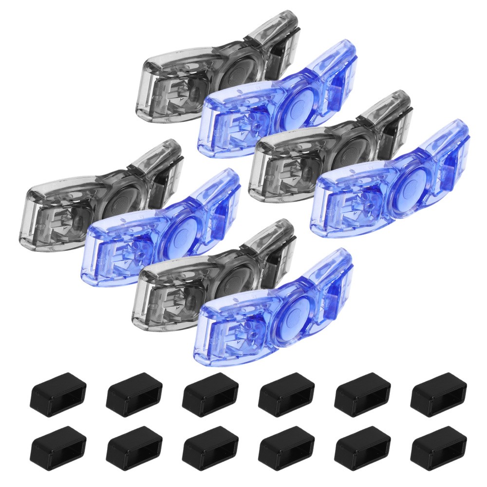 8 Pcs Swim Goggle Buckle Clips Plastic Replacement Universal Strap Connector