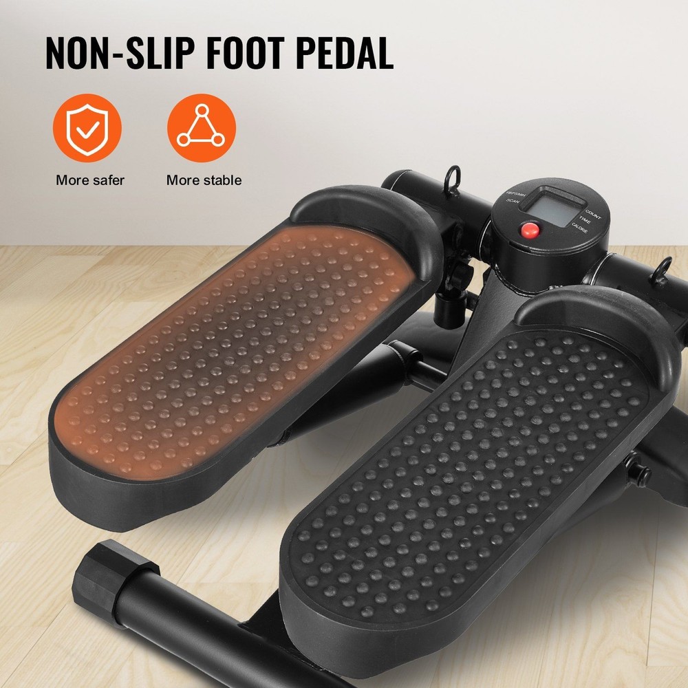 Smooth Motion Mini Stepper with Resistance Band Hydraulic Build