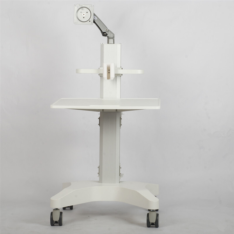 110V Medical Dental Lab Trolley Cart Intraoral Scanner Mobile Cart Clinic
