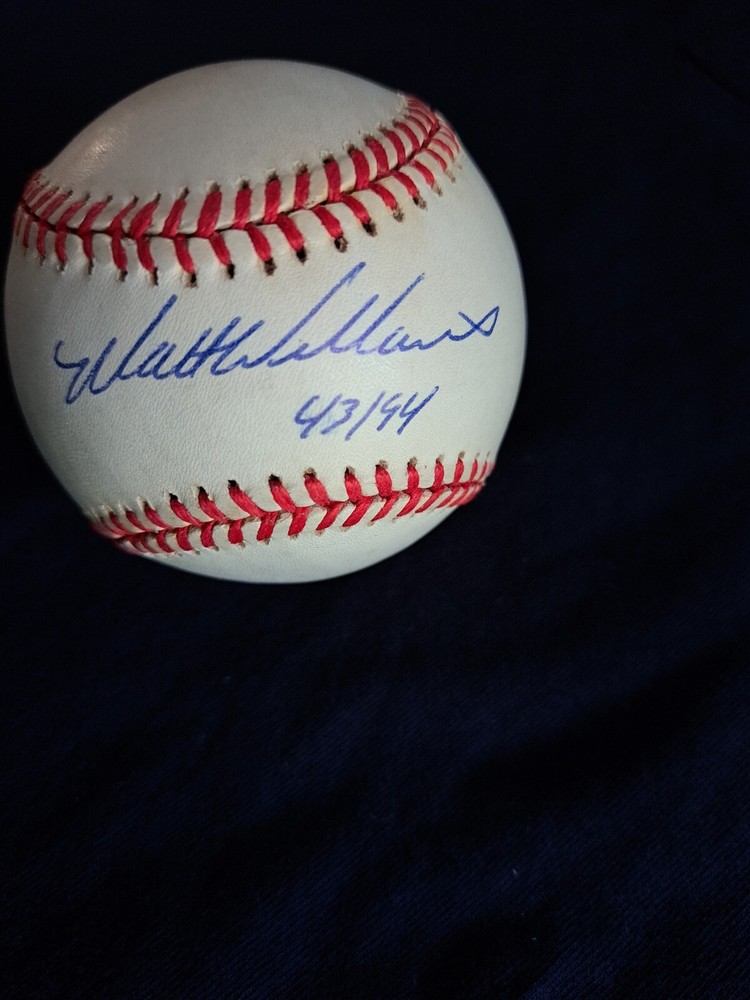 Matt Williams signed Baseball JSA AUTHENTICATION