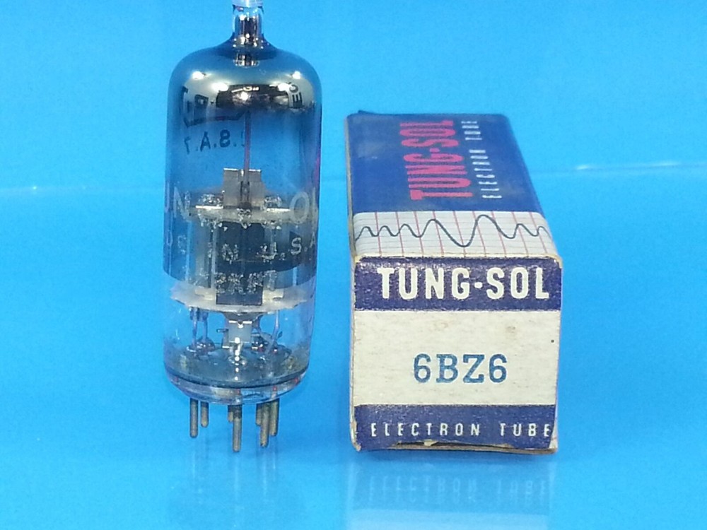 TUNG SOL 6BZ6 6JH6  TUBE NOS NIB  Valvola  Röhre Valve SINGLE