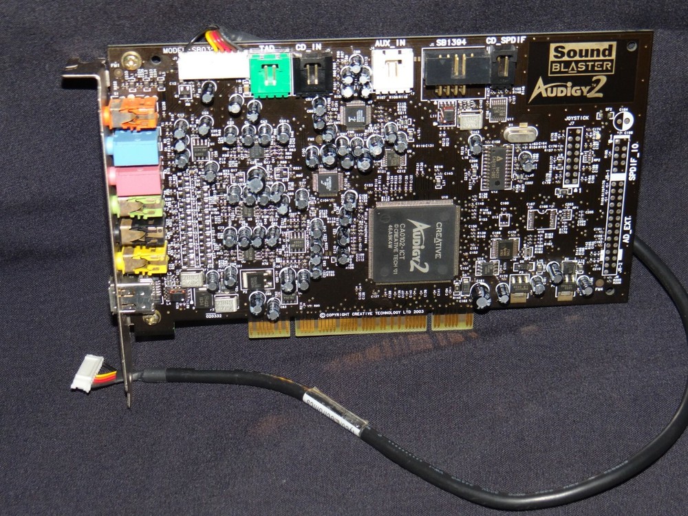 Sound Blaster Audigy 2 Audio Card