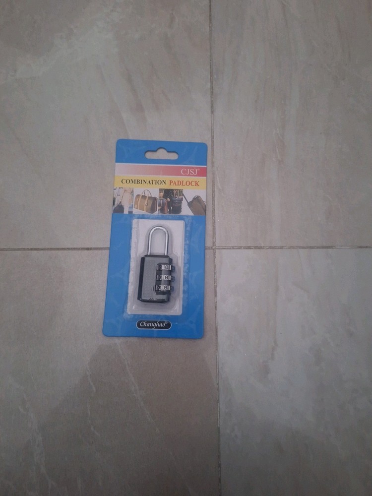 24-Pack Combination Padlocks – Individually Retail Packaged, 3-Digit Lock for...