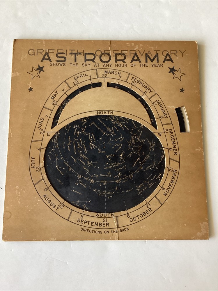 Griffith Observatory Astrorama - Vintage Celestial Astronomy Guide