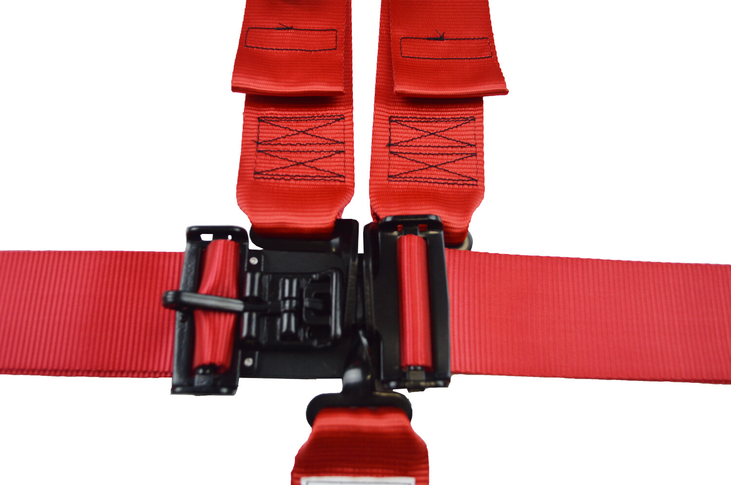 RACERDIRECT IHRA APPROVED SFI 16.1 RED RACING HARNESS LATCH&LINK V ROLLBAR MOUNT