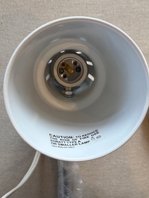 Gooseneck Sewing Machine Light With Flexible Neck - 22" - White
