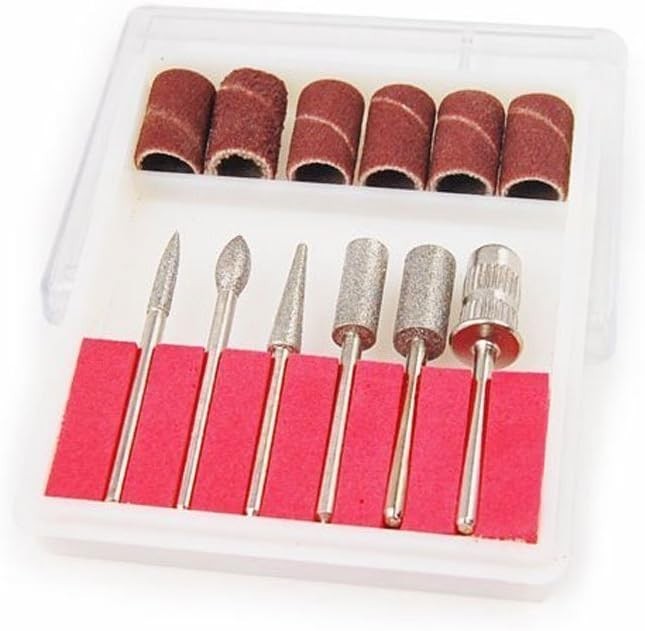 Multi-Functional Nail Drill Bits Set for Artistry - Fits Standard Electric Files