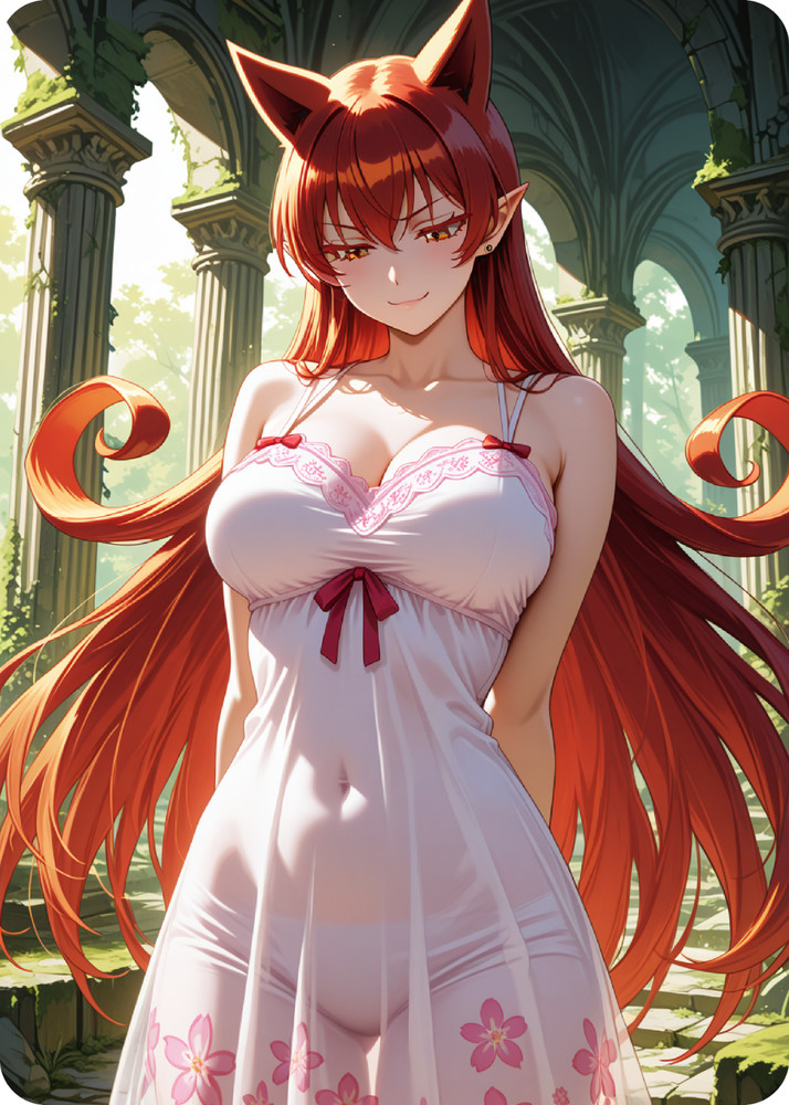 Azazel Ameri Anime Art Print Card Waifu Collectible IRK-ARI-03