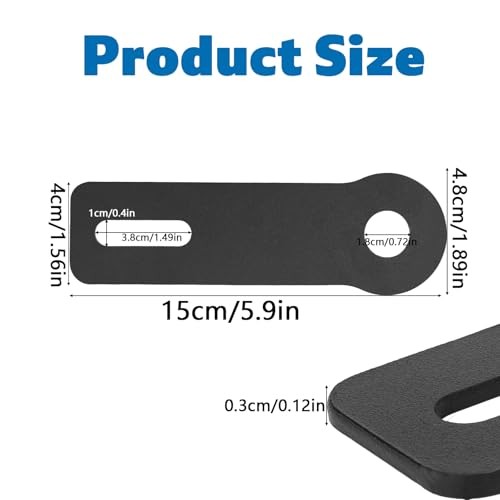 Ham Antenna Ditch Bracket Extension, Durable Metal Mounting Bracket Extender