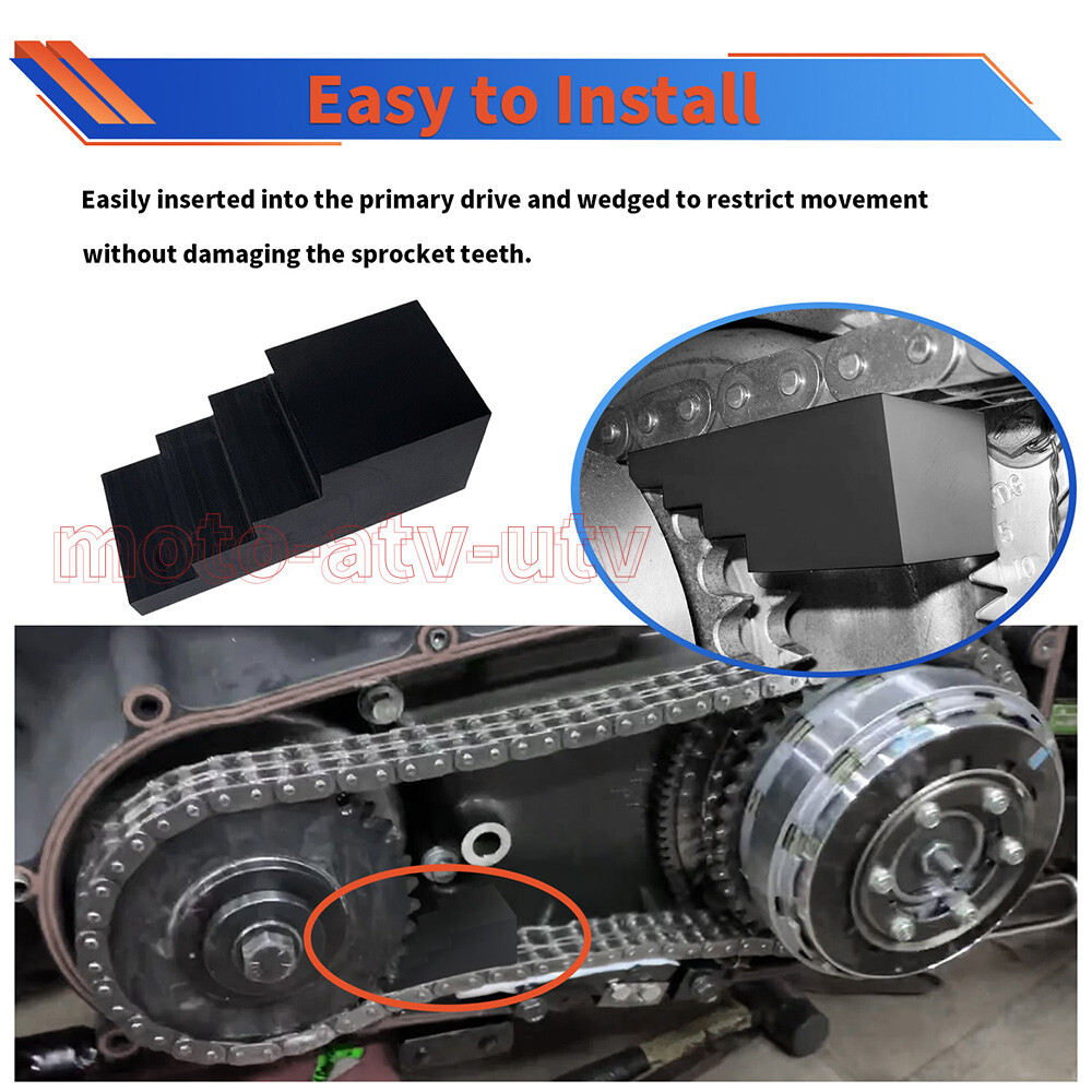 Primary Drive Locking Tools Lock Hub Nut fit for Harley Dyna Softail Tour Glide