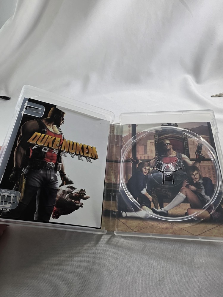 Duke Nukem Forever (Sony PlayStation 3, 2011) Case And Inserts Only