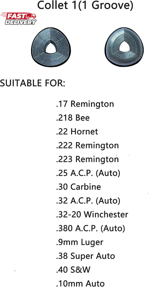 Aluminum Different Expandable Bullet Puller Collets